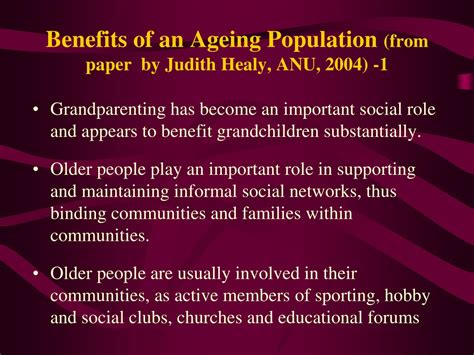 Ppt The Benefits Of An Ageing Population Powerpoint Presentation Free Download Id