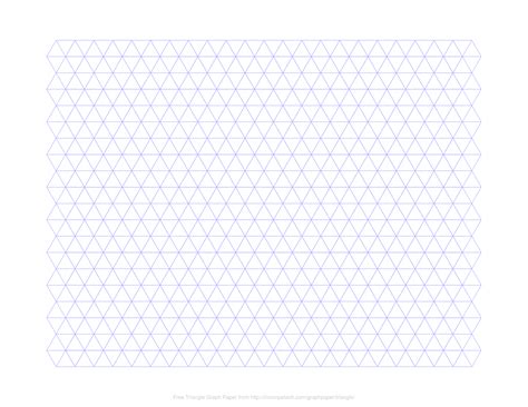 Free Printable Triangle Graph Paper