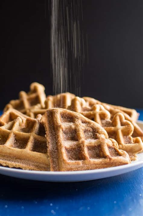 Find methods for whipping cream with a whisk as well as a hand or stand mixer. Churro Waffles with Cayenne Whipped Cream | Healthy Nibbles