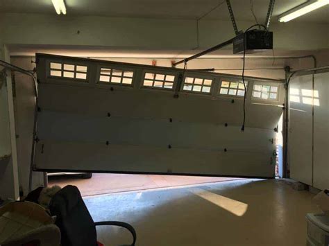 Known as a spun cable this is actually quite common. Garage Door Off Track Services California | Affordable ...