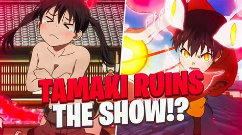 Fire Force Tamaki Fan Service Discussion Youtube