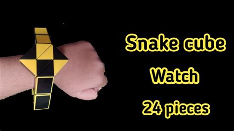Snake Cube Watch Snake Cube Watch 24 Pieces Snake Cube Snake Cube