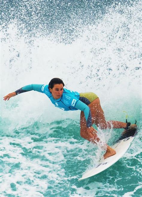Surfgirl Johanne Defay World Surf League Surfing Surfer