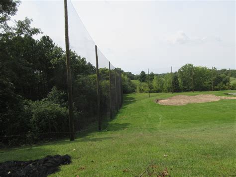 Inver Wood Golf Course Netting For Range And Bunkers