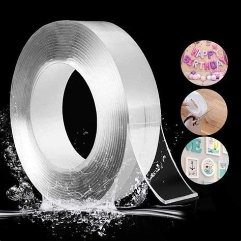 Nano Double Sided Tape Heavy Duty Multipurpose Removable Traceless