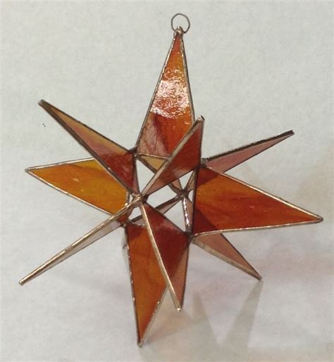 Moravian Star By Sandy At Kog 122013 Stained Glass Projects Holiday