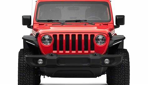 Road Armor Jeep Gladiator Stealth Front Fender Flares with Switchback