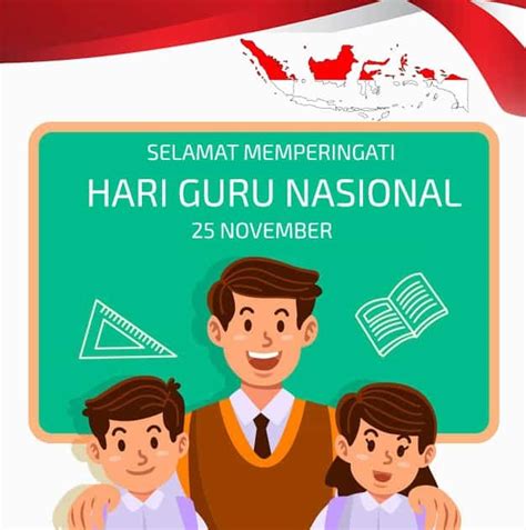 Contoh Poster Selamat Hari Guru Nasional 25 November 2022 Paling