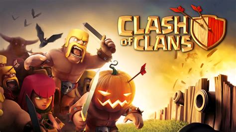 Clash Of Clans Hd Wallpaper Epic Battle Scene