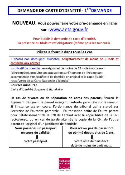 En principe il faut une carte d'identité ou un passeport valide ou périmé depuis moins de 2 ans. Mairie
