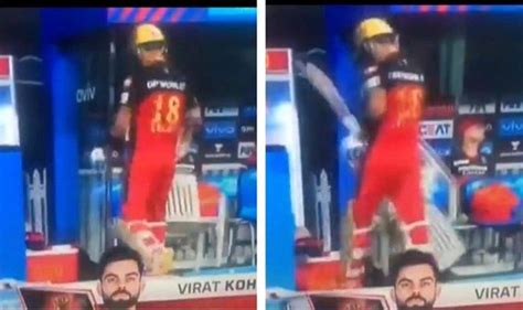 Virat Kohli Reprimanded For Hitting Chair After Dismissal Accepts Code Of Conduct Breach In Ipl
