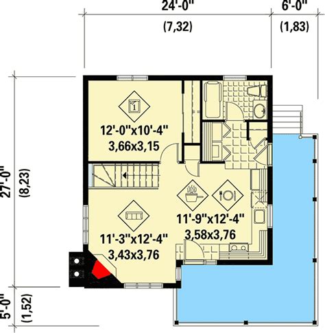 1 Bedroom Chalet Floor Plans House Design Ideas