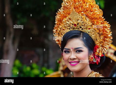 Denpasar Bali Island Indonesia June 23 2018 Face Portrait Of