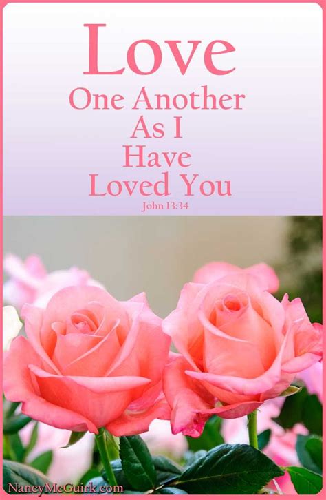 Bible Verse John 1334 Love One Another As I Have Loved You