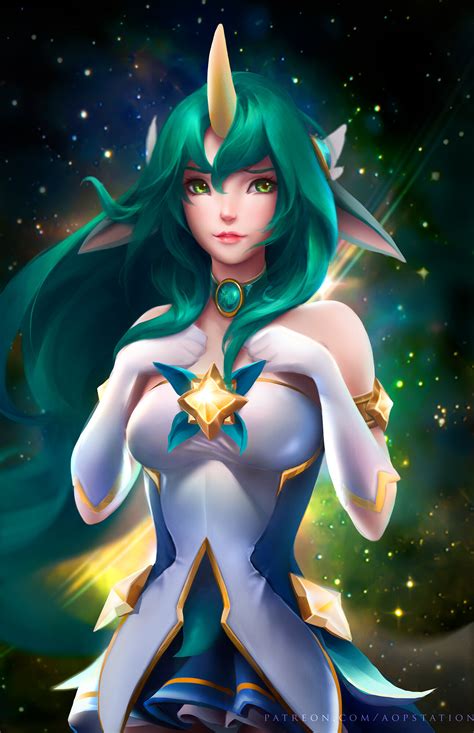 Artstation Soraka Star Guardian From League Of Legends Nsfw