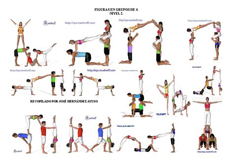 tabla de ejercicios para hacer en clase acrosport yoga für kinder partner akrobatik akrobatik