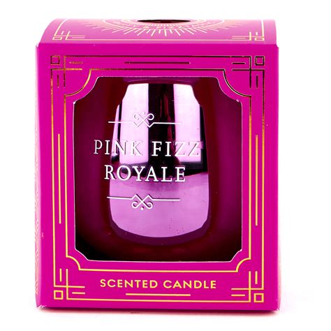 Buy Pink Fizz Royale Scented Candle For Gbp 299 Card Factory Uk