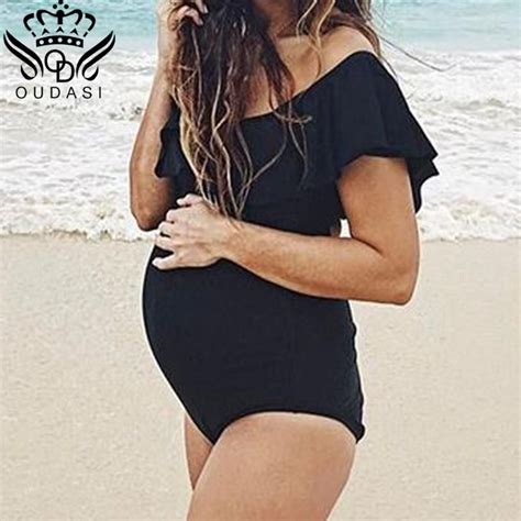 2021 Women Swimwear One Pieces Plus Size Pregnancy Swimsuit Beach Summer Bikini Bathing Bodysuit