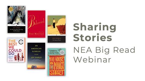 nea big read webinar sharing stories youtube