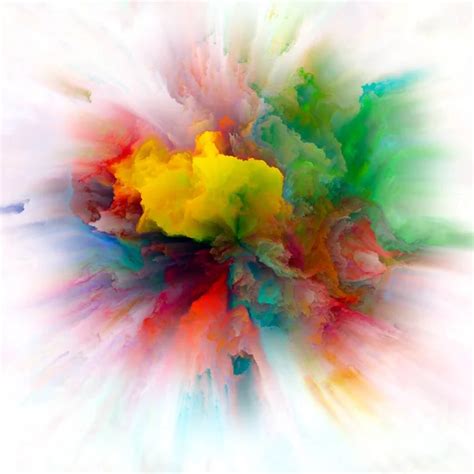 Emergence Of Color Splash Explosion Stock Image Everypixel