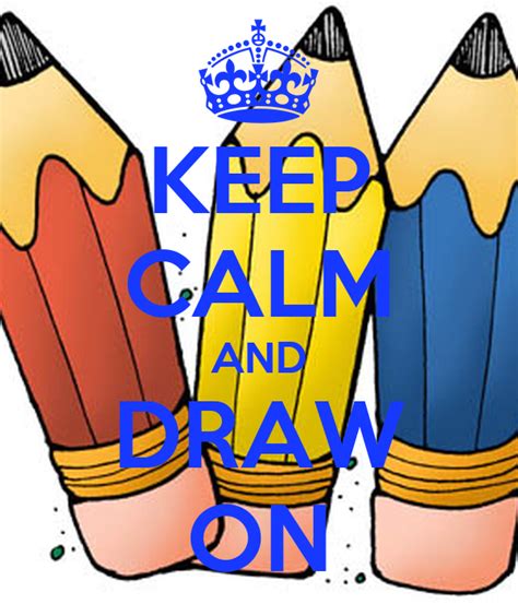 Keep Calm And Draw On Poster Marshmallow Keep Calm O Matic