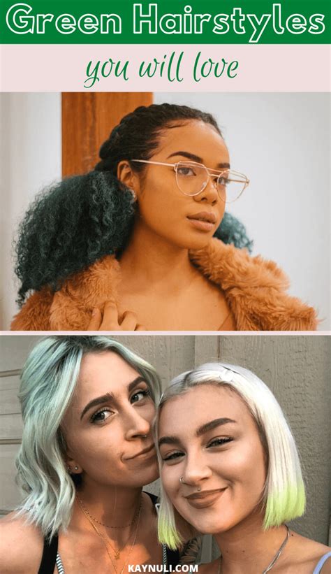 green hair styles you can rock right now kaynuli