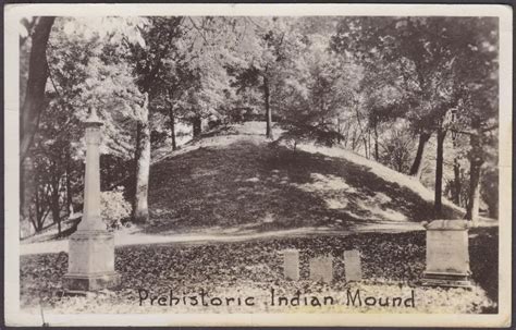Native American Burial Mounds Photo Prehistoric Indian Burial