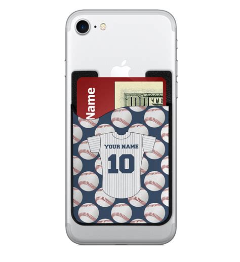 Baseball Jersey Cell Phone Credit Card Holder Personalized