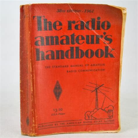 1961 38th Edition The Radio Amateurs Handbook Arrl Ebay