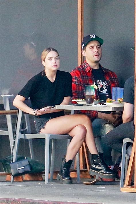 Ashley Benson Rocks Daisy Dukes For Election Day Lunch With G Eazy