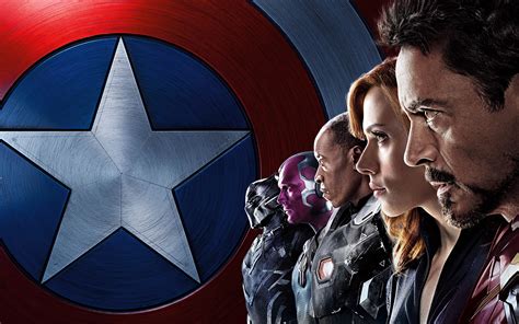 Captain America Civil War Iron Man Team Wallpapers Hd Wallpapers Id