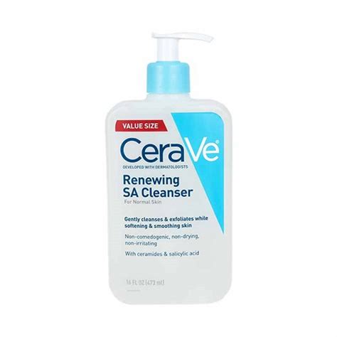 Cerave Renewing Sa Cleanser For Normal Skin 237ml Uk Direct Bd