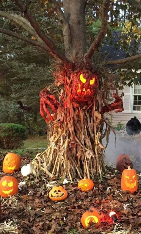 30 Budget Friendly Diy Outdoor Halloween Decorations That Are Eerily
