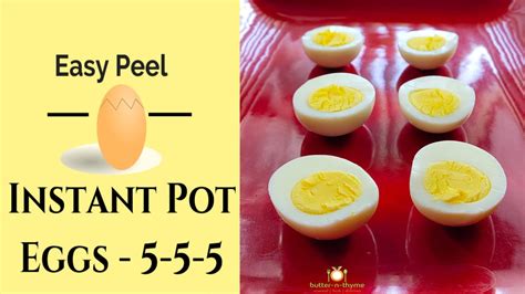 Instant Pot Hard Boiled Eggs 🥚 Hack To The Peeling Eggs In Seconds