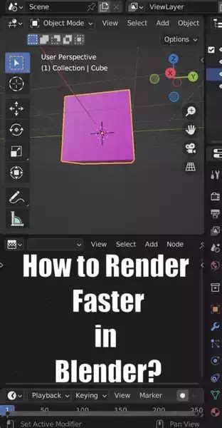 How To Render Faster In Blender Almost Real Time