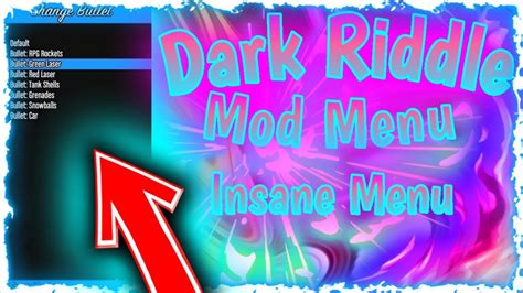 Insane New Mod Menu Apk Dark Riddle God Mode Super Speed