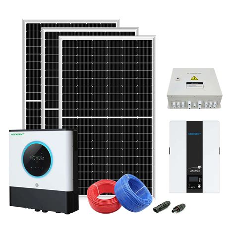 Neexgent Complete Off Grid Solar System 30kw Pv Tesla 8kw Off Grid