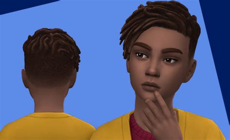 Sims 4 Men Hair Titowin