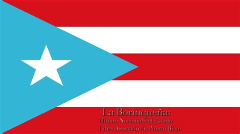 La Borinqueña Himno Nacional De Puerto Ricopuerto Rico National