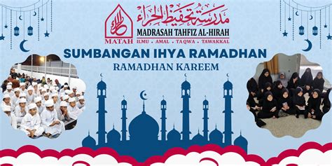 Sumbangan Ihya Ramadhan 1444h2023 Madrasah Tahfiz Al Hirah