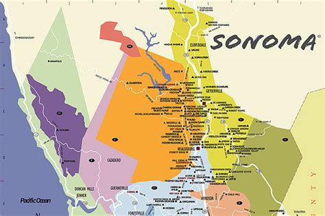 Sonoma County Maps