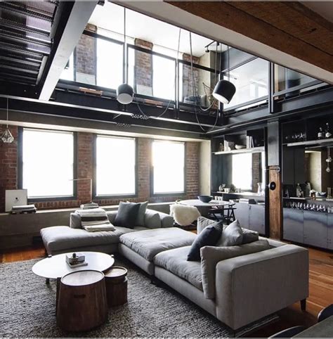 10 Small Industrial Living Room Decoomo