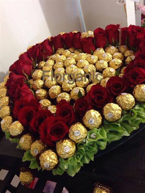 Corazón Con 100 Chocolates Ferrero Súper Lindo Ideas Del Día De