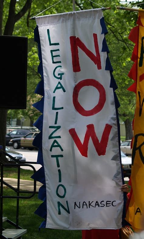 Legalization Now Banner At The May Day Immigration Right Flickr