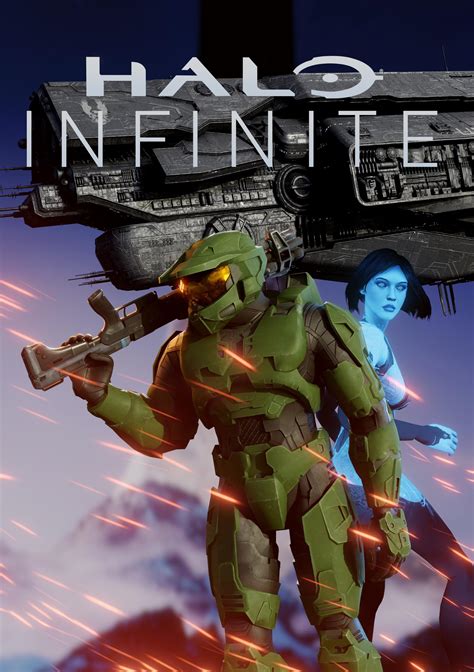 Halo Infinite Poster Inspired By Bioshock Infinite Rhalo