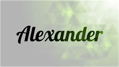 Significado de Alexander nombre Alemán para tu bebe niño o niña