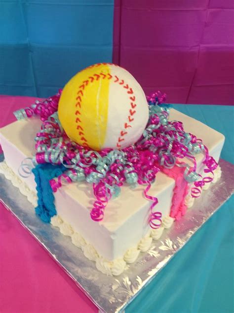 Home run reveal every sports fanatic will get behind this gender reveal. Softball mom, Gender reveal and Softball on Pinterest