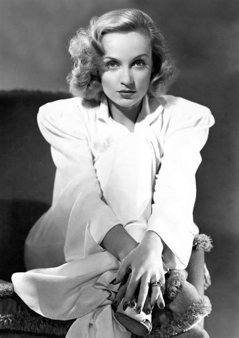 Carole Lombard Monochrome Photo Print A Size X Etsy Carole