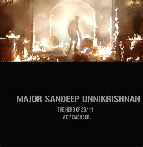 Free Photo Adivi Sesh Pays Tribute To Sandeep Unnikrishnan On Martyrs
