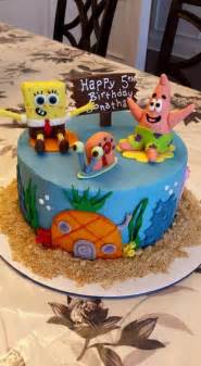 spongebob pearl birthday cake